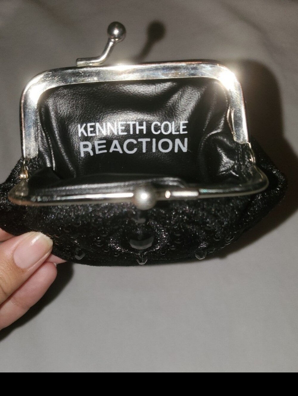 Kenneth Cole Purse Kenneth Cole Coin Purse Black Coin Purse Designer Coin Purse
